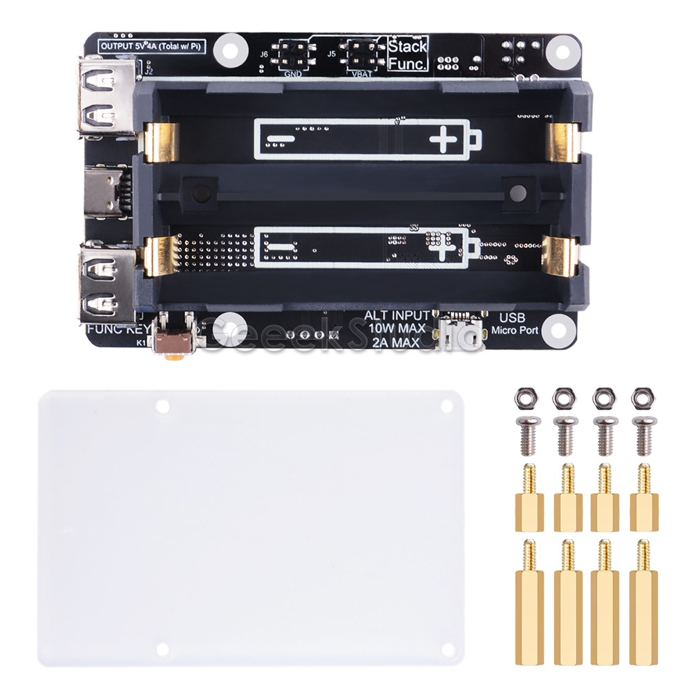 Pi Power Supply - UPS Plus con spegnimento automatico RTC