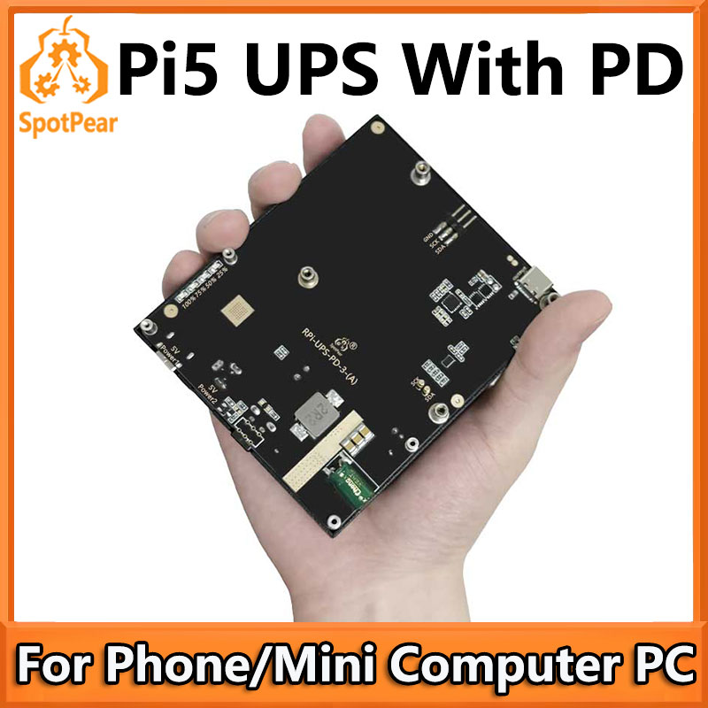 Pi Power Supply - UPS per Raspberry Pi 5 /