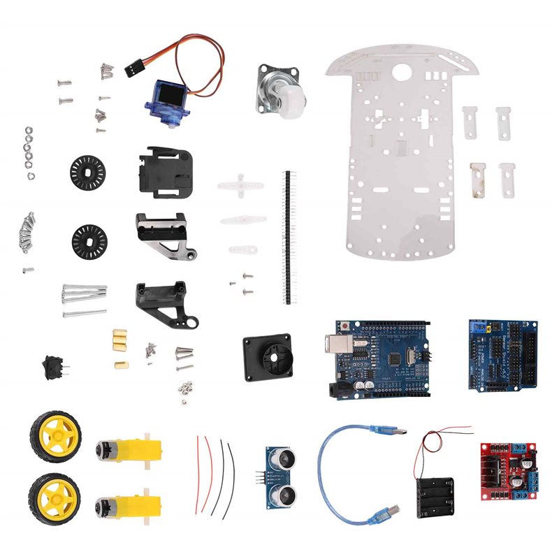 Arduino Kit - Kit telaio per auto robot intelligente