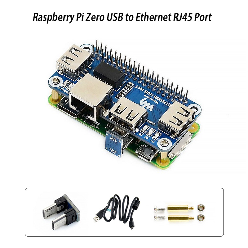 Pi Zero - Raspberry Pi USB a Ethernet Porta