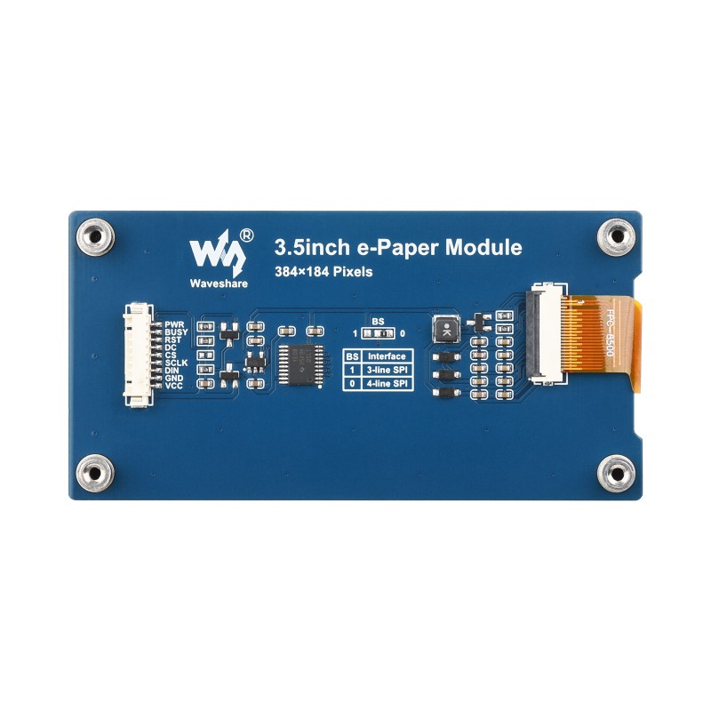 Pi Display - Modulo Display E-Paper SPI da 3,5