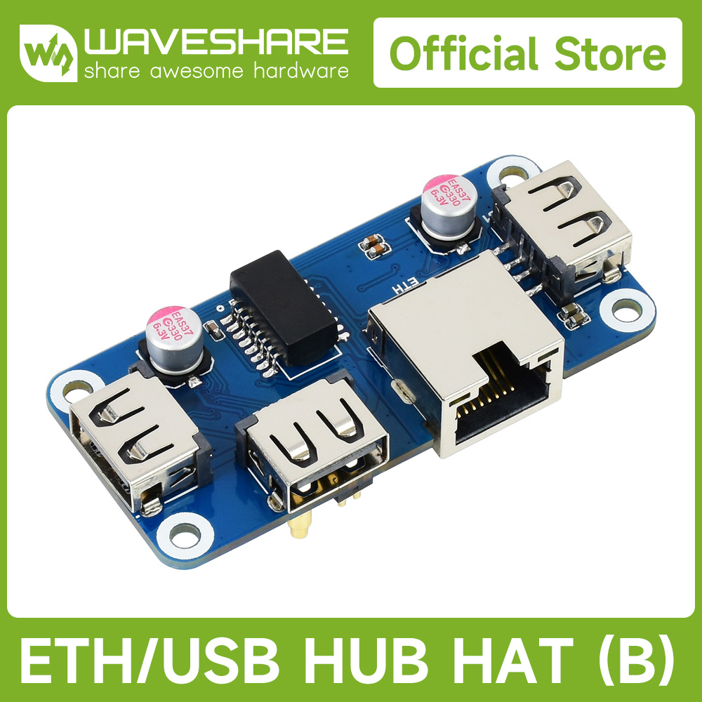 Waveshare USB HUB HAT (B) 4 po - Pi Zero recensione e prezzo