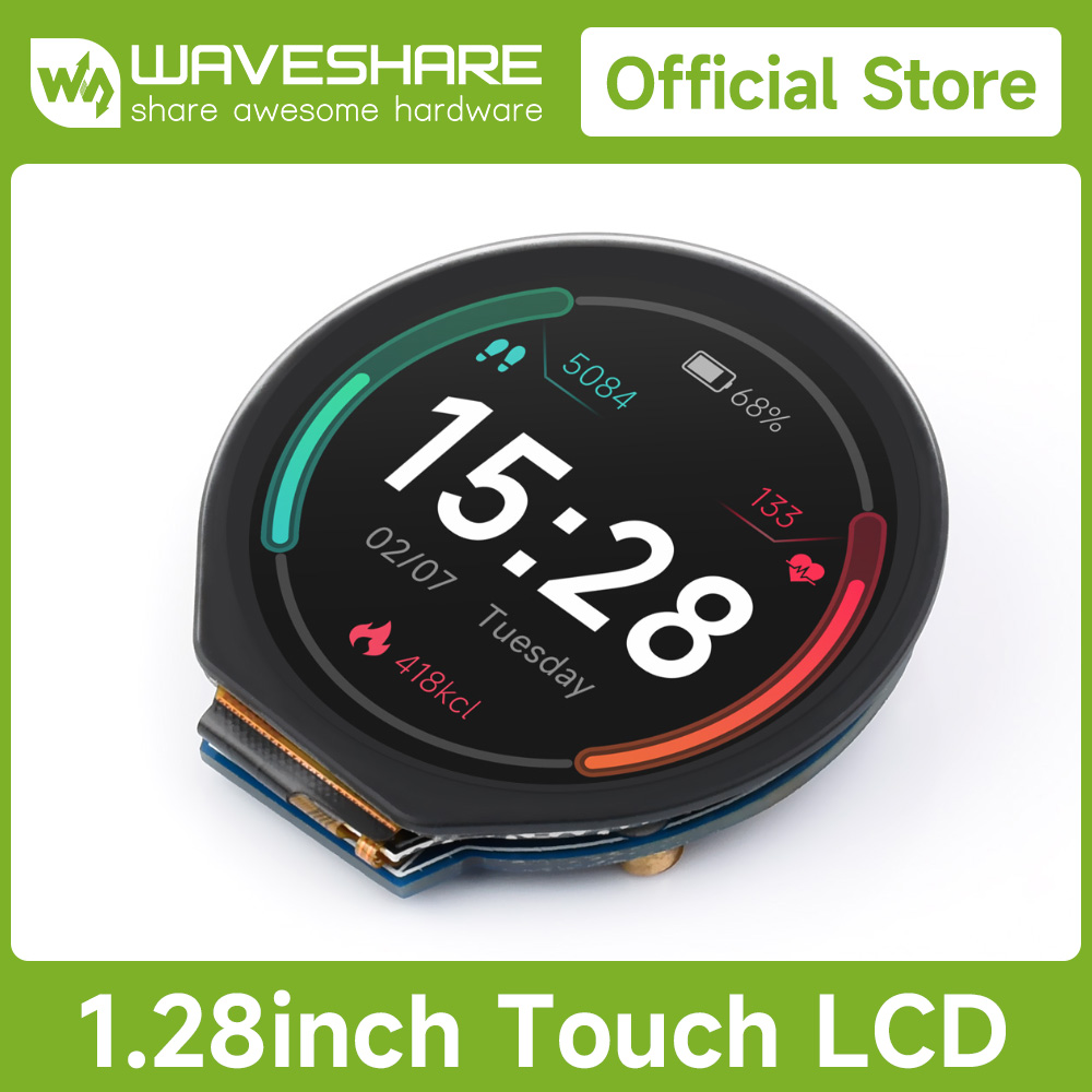Modulo display LCD rotondo Wav - Pi Display recensione e prezzo