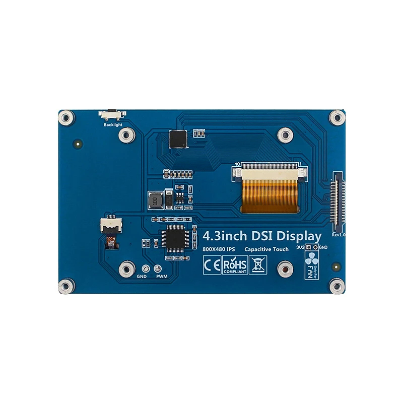 Display LCD Capacitivo da 4.3/ - Raspberry Pi 5 recensione e prezzo
