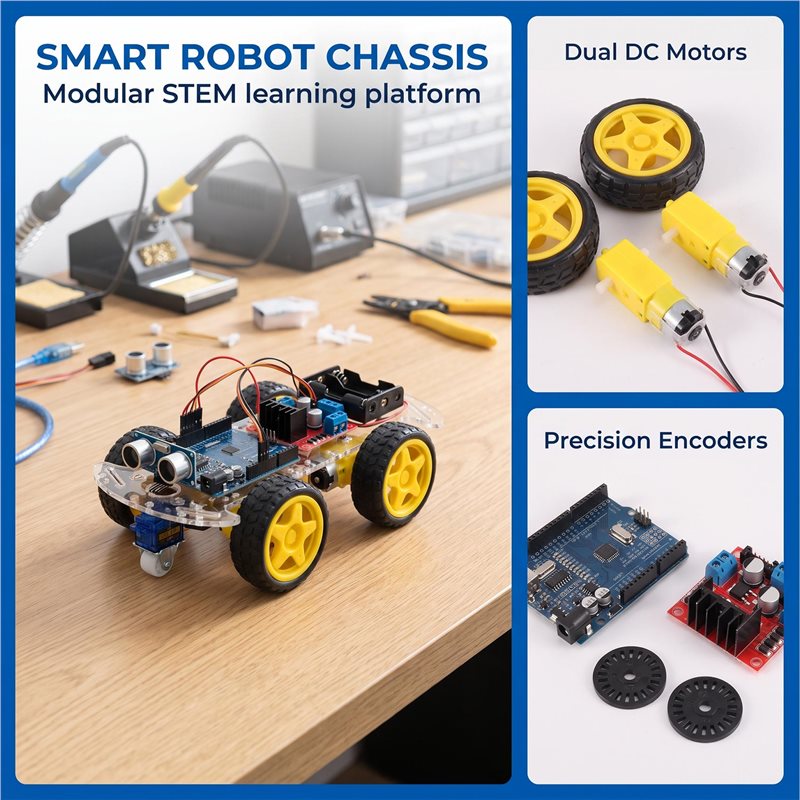 Kit telaio per auto robot inte - Arduino Kit recensione e prezzo