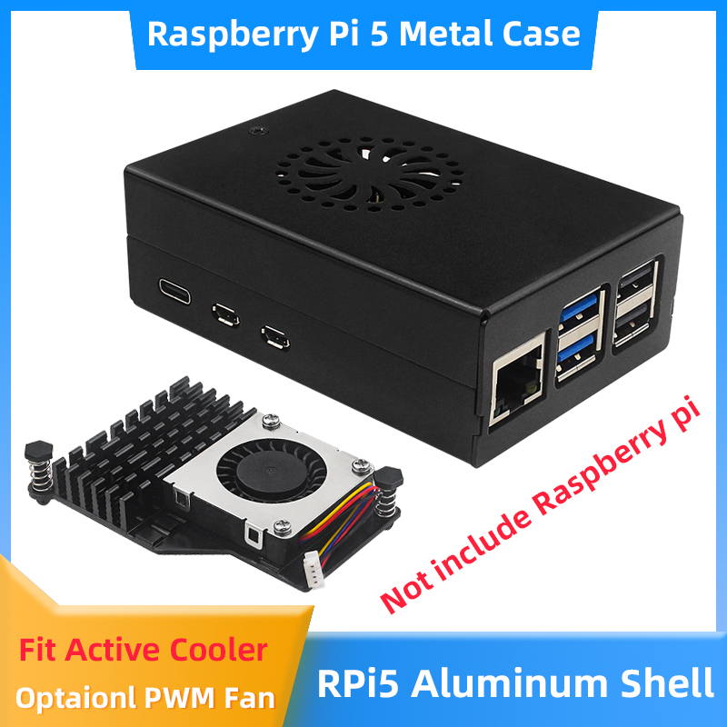 Raspberry Pi 5 Custodia in leg - Pi 5 Case recensione e prezzo