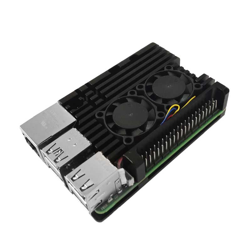 Custodia metallica in allumini - Pi 5 Case recensione e prezzo