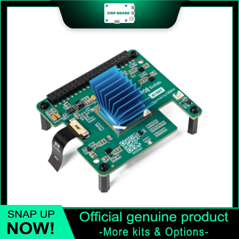 Sixfab AI HAT+ Raspberry Pi 5, - Raspberry Pi 5 recensione e prezzo