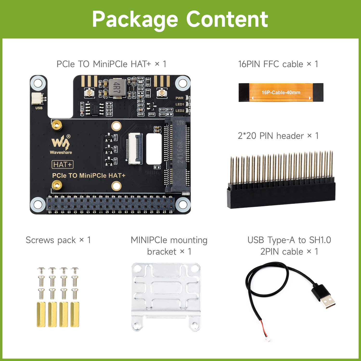 Adattatore Waveshare PCIe A Mi - Raspberry Pi 5 recensione e prezzo