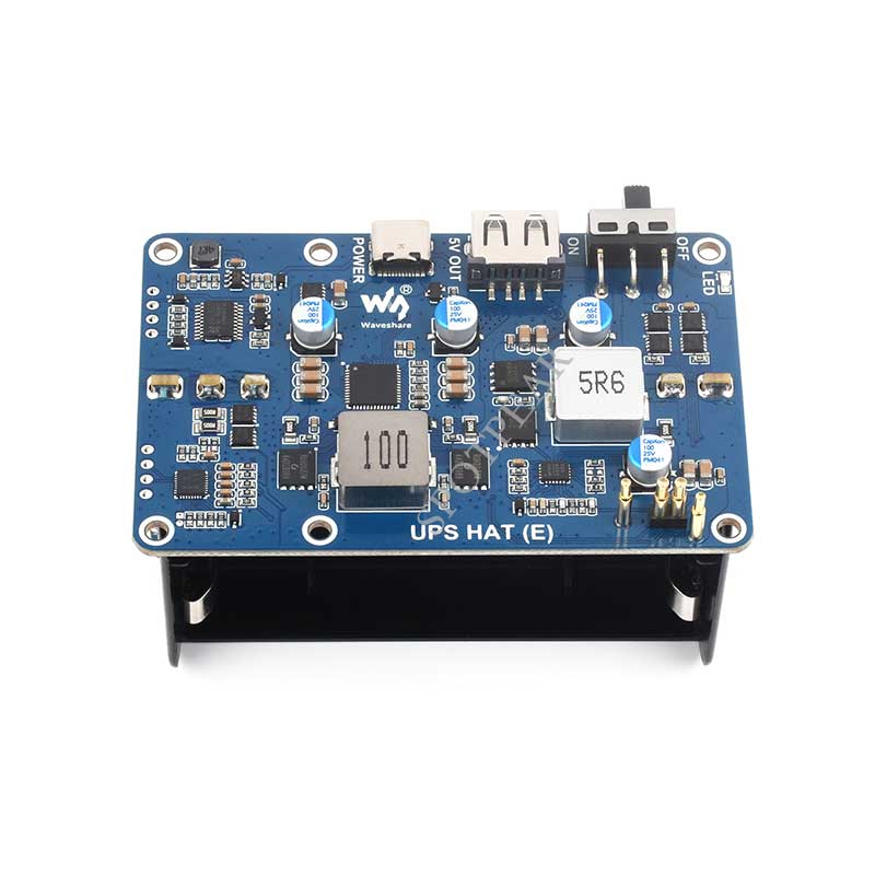 Raspberry Pi 5 UPS HAT E 4 por - Pi Power Supply recensione e prezzo
