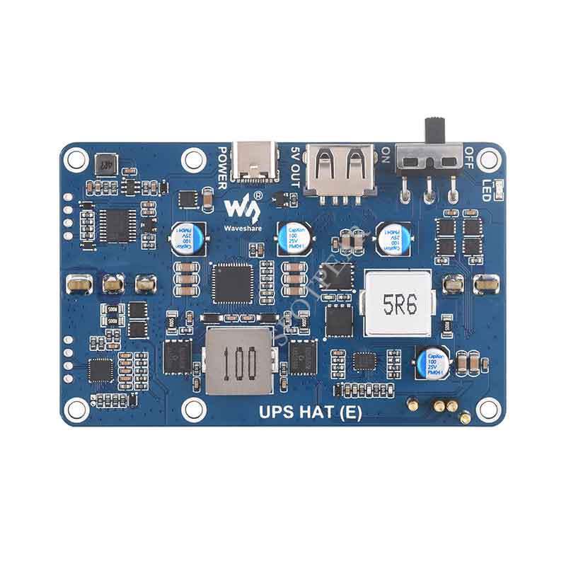Raspberry Pi 5 UPS HAT E 4 por - Pi Power Supply recensione e prezzo