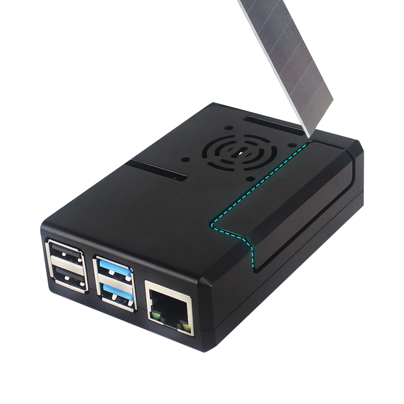 Custodia in ABS per Raspberry  - Pi 4 Case recensione e prezzo