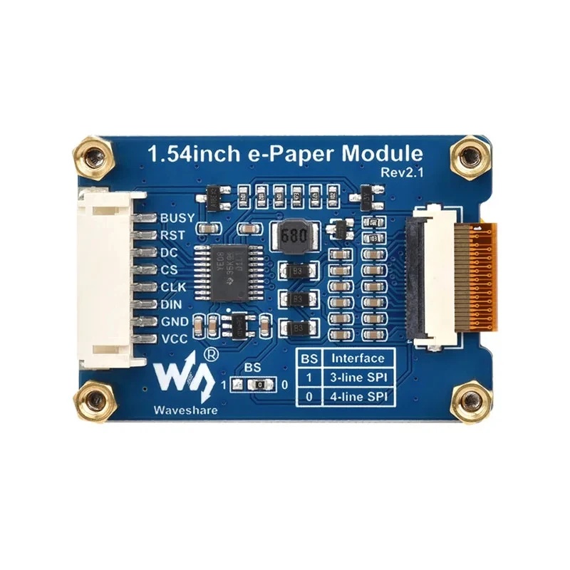 Modulo Display E-Paper da 1,54 - Raspberry Pi 4 recensione e prezzo