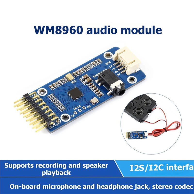 WM8960, display LCD da 5/7 pol - Raspberry Pi 5 recensione e prezzo