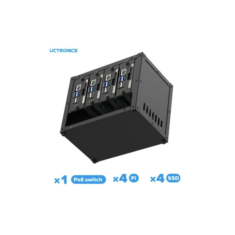 UCTRONICS Raspberry Pi Cluster - Raspberry Pi 4 recensione e prezzo